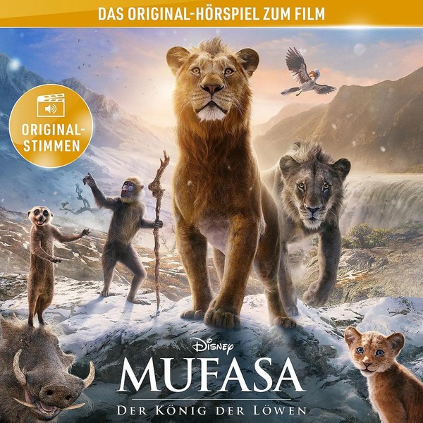 Mufasa: Der KöNig Der LöWen (HöRspiel) | Der KöNig Der LöWen | Deutsch | CD-image