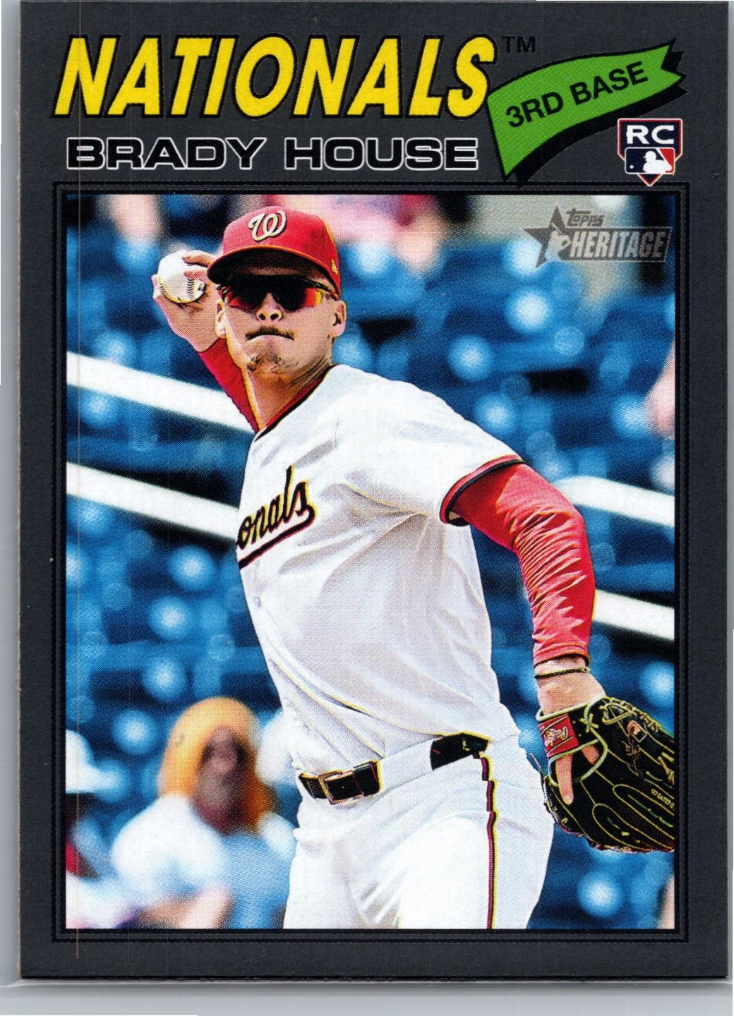 2026 Topps Heritage #153 Brady House Dark Gray