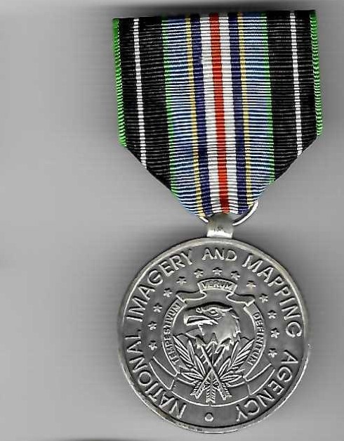 US NATIONAL IMAGERY AND MAPPING AGENCY MERITORIOUS SERVICE MEDAL CIA DIA