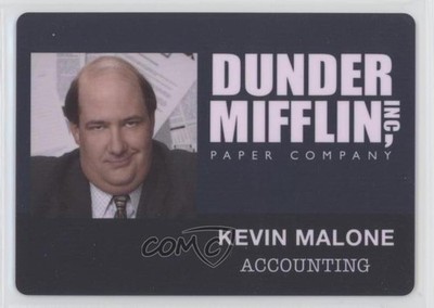 2019 The Office Downsizing Game Character ID Cards Kevin Malone 0fw6