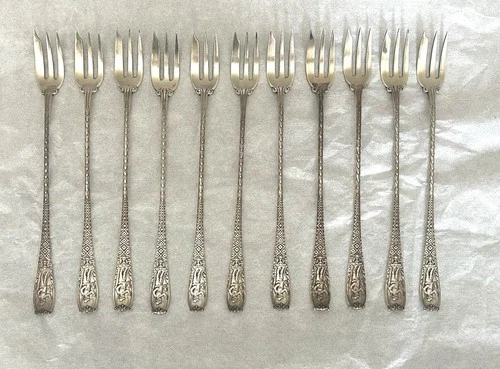 (1) Number 20 aka Fisherman Gorham Sterling Cocktail Fork 5 3/4"   11 Available