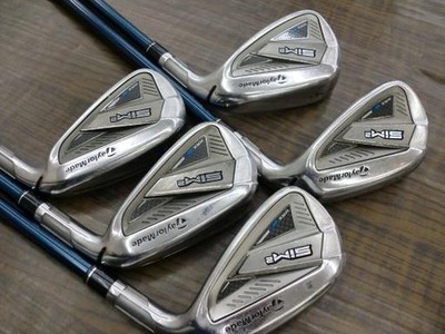 TaylorMade SIM2 MAX Iron Set Golf Club 6-P 5pcs TENSEI BLUE TM60 Flex S #AB23351