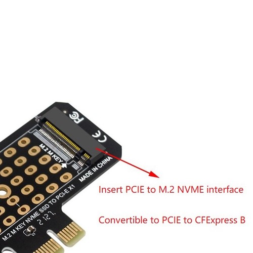 CFexpress Typ B auf NGFF M2 Mkey Nvme-Erweiterungsadapterkarte, UnterstüTzt2072 - Bild 6 von 9