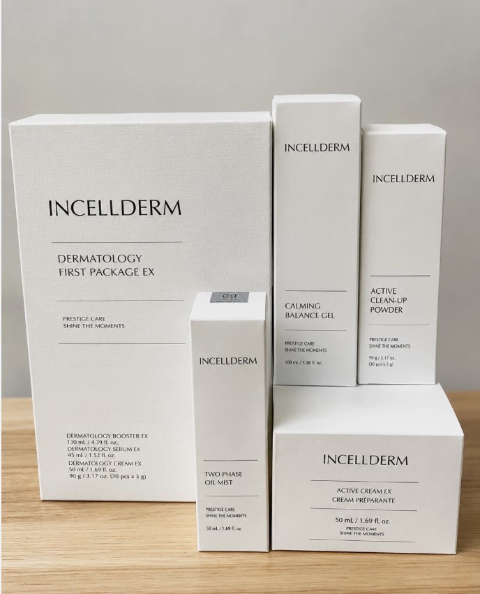 INCELLDERM 6-in-1 Skincare Set NEW DATE 2027