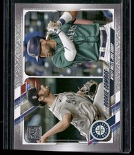 2021 Topps Update #US80 Jose Godoy / Wyatt Mills Black #/70