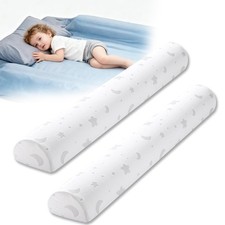 2-Pack Bed Rail for Toddlers Rail Bumper, 52" Bed Bumpers for Toddlers Premiu...