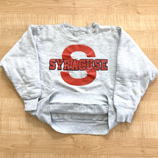 Vintage Syracuse University Champion Reverse Weave Double Face Sweatshirt Sz.L