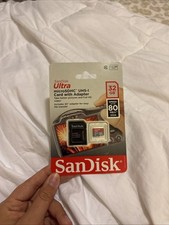 SanDisk Ultra UHS-I Micro SDHC 32GB Memory Card with SD Adapter