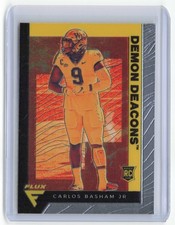 2021 Panini Chronicles Draft Picks Flux Base Carlos Basham Jr. RC Wake Forest