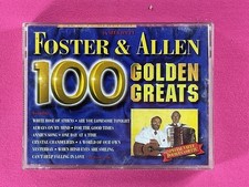 Foster  Allen - 100 Golden Greats - double cassette - VG
