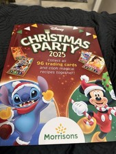 Morrisons Disney Christmas Collection 2025 Album With Complete Card Set