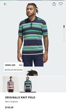 XL Adidas Original Knit Polo
