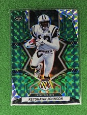 2022 Panini Mosaic - Keyshawn Johnson #155 Green Mosaic Prizm
