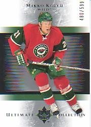 2005-06 Ultimate Collection #186 Mikko Koivu RC Rookie Card /599