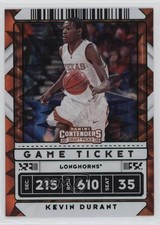 2020 Panini Contenders Draft Picks Game Ticket Green Explosion Kevin Durant ms9