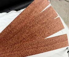 Best figure Pomelle Bubinga guitar fingerboard blank fretboard 2.75x19.75" BUF25