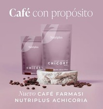 Farmasi Nutriplus Delish Instant Coffee Chicory Blend. 3.53oz FREE SHIPPING