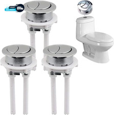 3 Pcs 38Mm Dual Push Flushing Toilet Button Replaced Tank Button