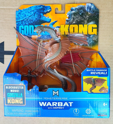 Warbat with Ospray Figur Godzilla vs. King Kong (2021) Playmates Neu & OVP