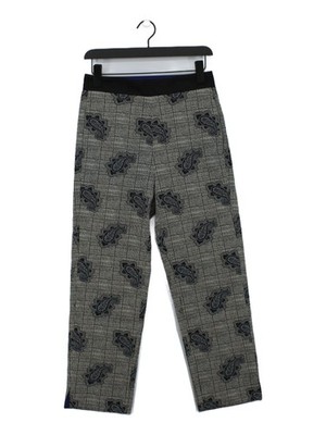 Paul Smith Damen Hose UK 12 Grau 100% Sonstige Chino Neu Mit Etikett