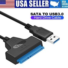 USB 2.0 to 2.5" SATA III Hard Drive Adapter Cable/UASP to USB2.0 Converter
