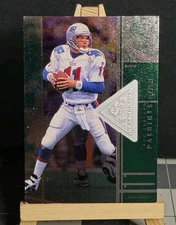 Drew Bledsoe #d/5500 Playmakers 1998 SPx Finite #112 Patriots Football Card 1862