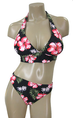 Bikini 2 Pièces KECHIKA - Taille 8 - Imprimé Floral Doublé - Neuf Avec étiquettes (NWT)