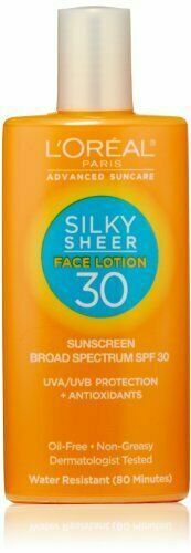 loreal face lotion with spf