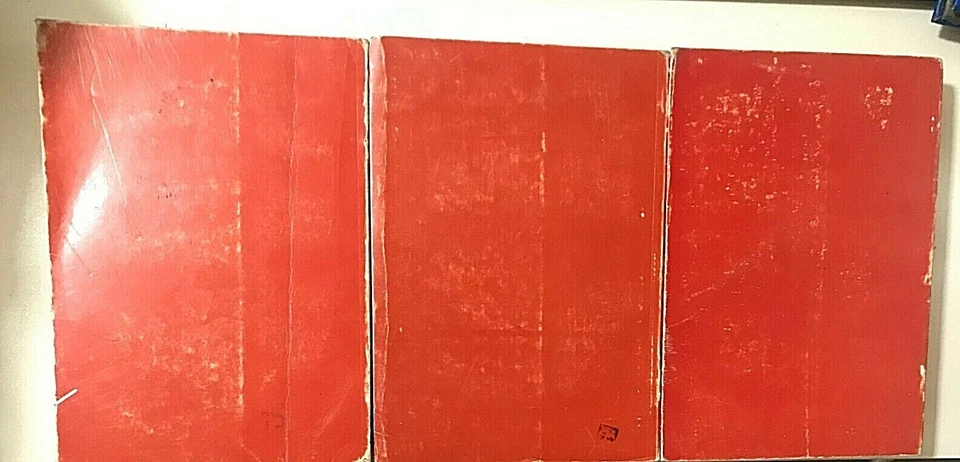 old 3 albanian books-Enver Hoxha-communism time-REFLECTIONS ON CHINA-3 LANG-1979 - Image 3 of 3