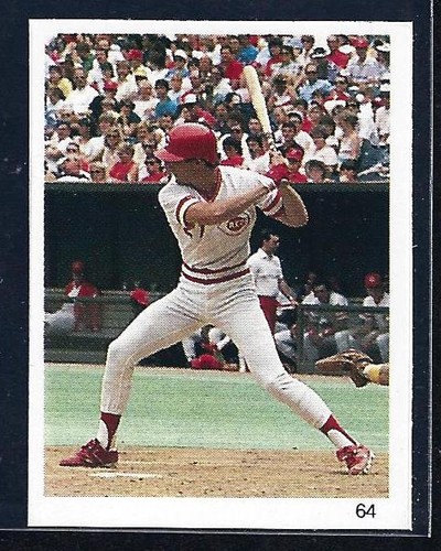1988 Red Foley Book Mini Sticker Hand Cut * You PIC CHOOSE * Baseball - Picture 62 of 124