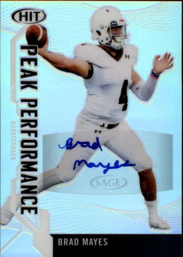 2019 Sage Hit Premier Draft Brad Mayes #PKA-BM