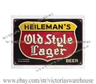 LAGER BEER LA CROSSE Wisconsin metal tin sign tavern brewery homedecor