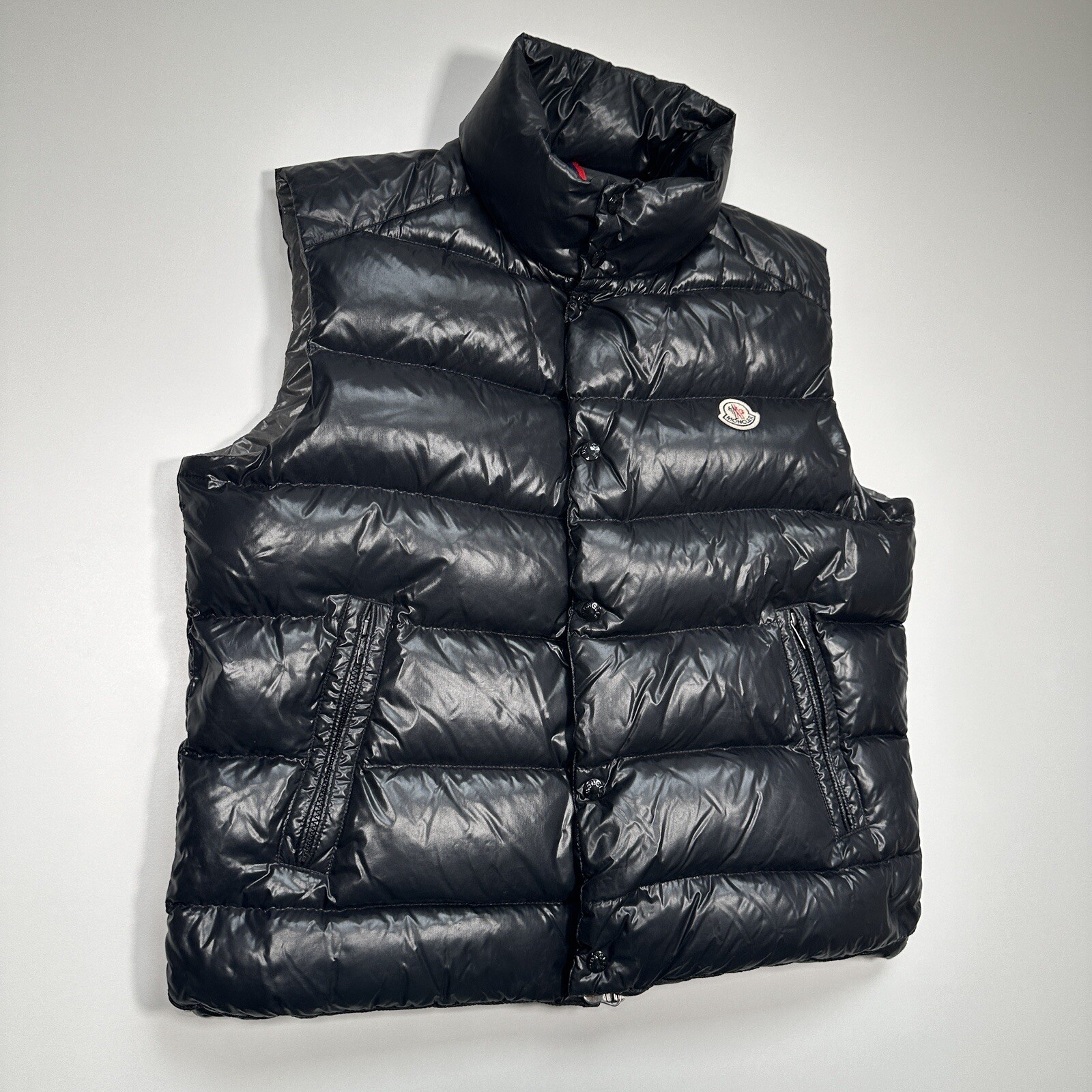 Moncler Tib Gilet Jacket Genuine Mens Puffer Coat Size 4 L Large 