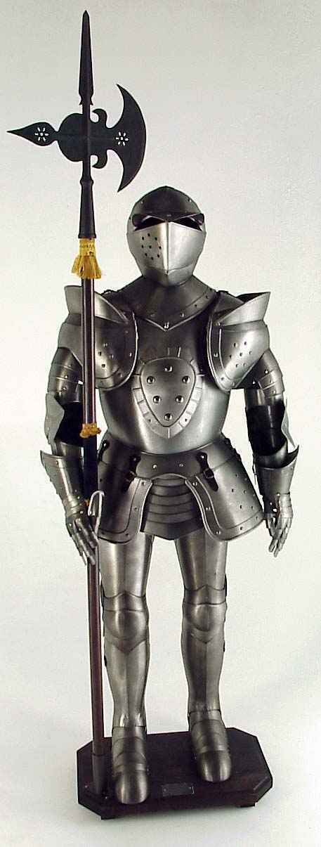 Knight Crusader Full Body Armor Wearable Combat Costume Suit-image