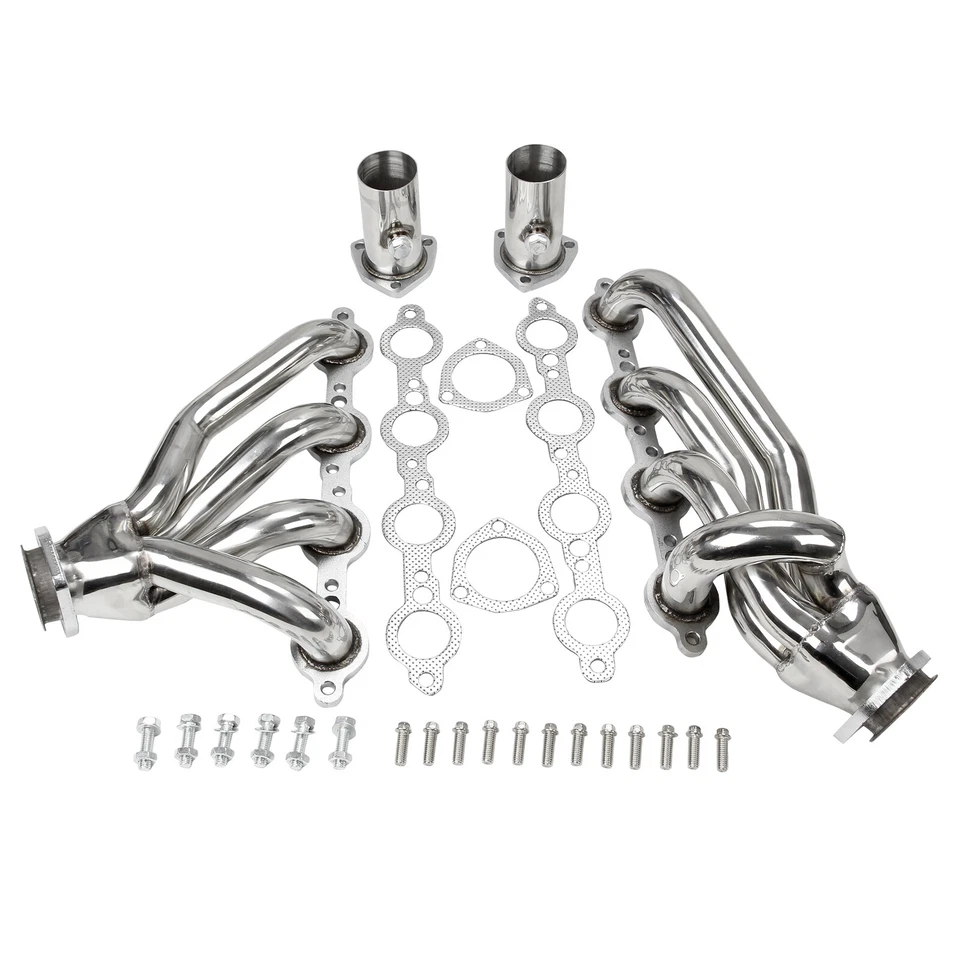 For 1982-2004 Chevrolet S10 Blazer LS1 Sonoma Engine Swap Stainless Steel Header - Image 2 of 4