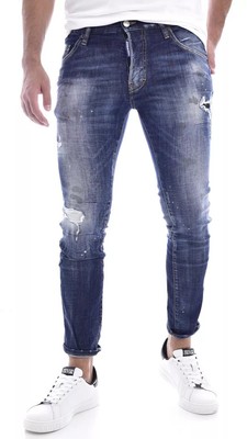 DSQUARED2 JEANS SKATER JEAN TAPERED S74LB0872 NEU