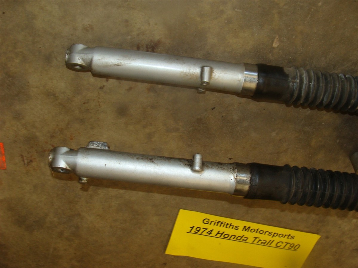 Genuine Honda Front Fork Set – 1971-1976 SL70 / XL70 – Heavy Duty Suspension