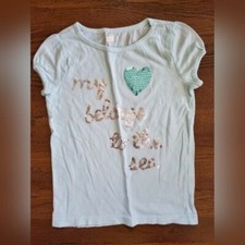 CRAZY 8 Girls S 5/6 "My Belongs to the sea" tee
