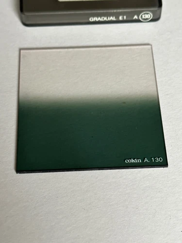 Cokin A series graduated Emerald E1  A130  filter, with Case