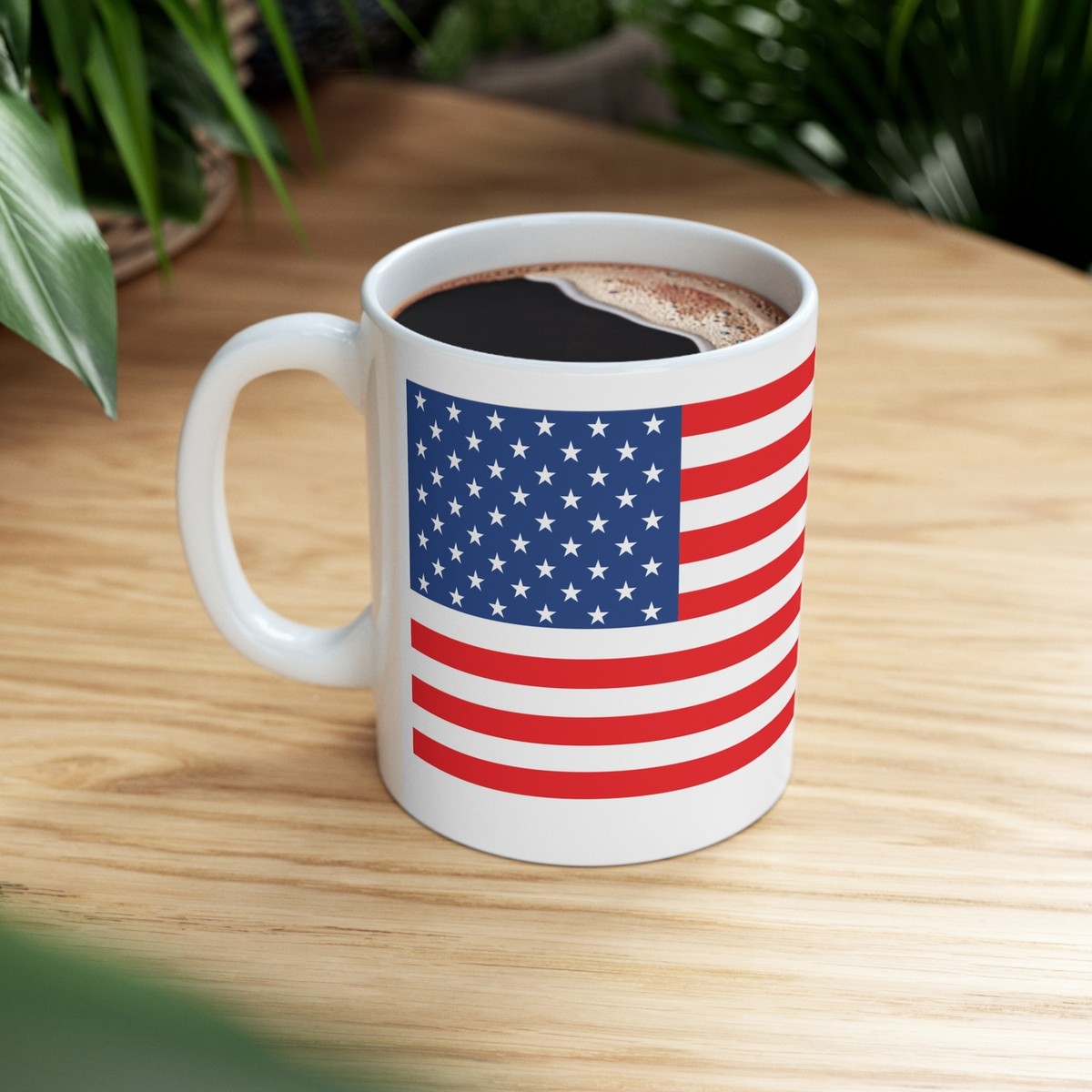 USA American Flag Coffee Mug Patriotic Coffee Tea Cup