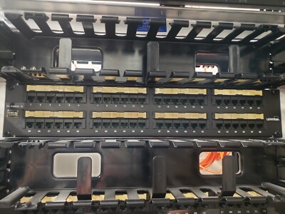 Leviton CAT5e GigaMax 48 Port Rack Mount Patch Panel Punchdown 5G484-B48