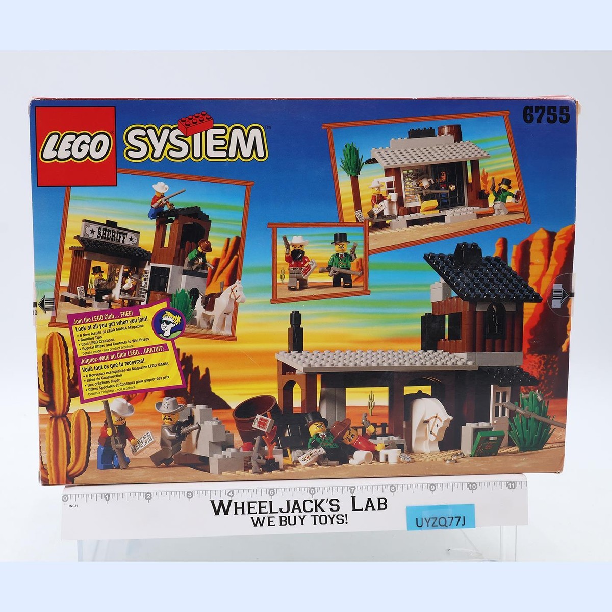 6755 Sheriff's Lock-Up Wild West 1996 Lego NEW SEALED | eBay