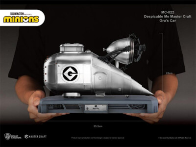 Beast Kingdom Despicable Me Master Craft Gru's Car Statue LE 200 Pieces New