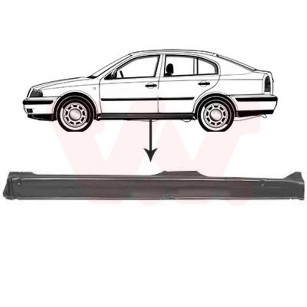 VAN Wezel Seitenschweller Links Passend FüR Skoda Octavia I Combi 1U5 1U2-image