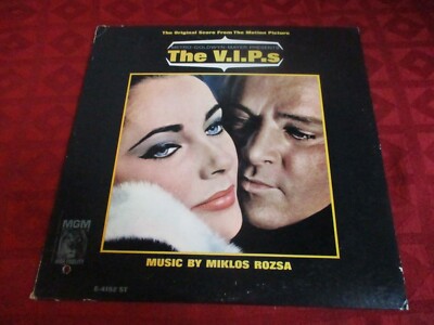 LP OST MIKLOS ROZSA The V.I.P.s 1s/p MGM USA 1963