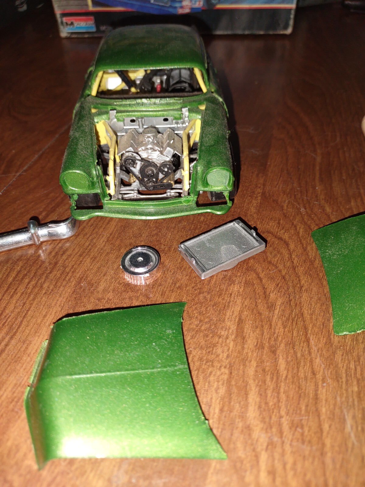 56 Chevy racecar model car junkyard eBay