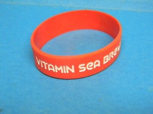 Vitamin Sea Brewing Company VSB Beer RUBBER WRISTBAND Weymouth MASSACHUSETTS