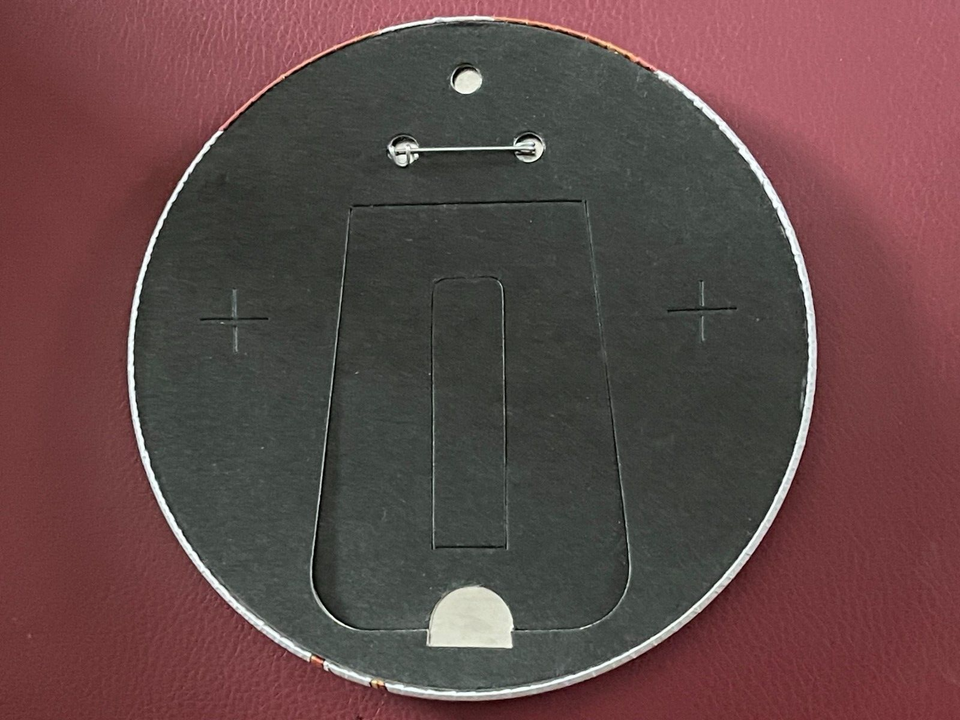 Vintage Marching Mickey 6" Jumbo Pin Button/Wall Decor Rare eBay