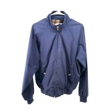 Sears & Roebuck | Men’s M Medium Blue Baseball Jacket Zip Vintage Bomber