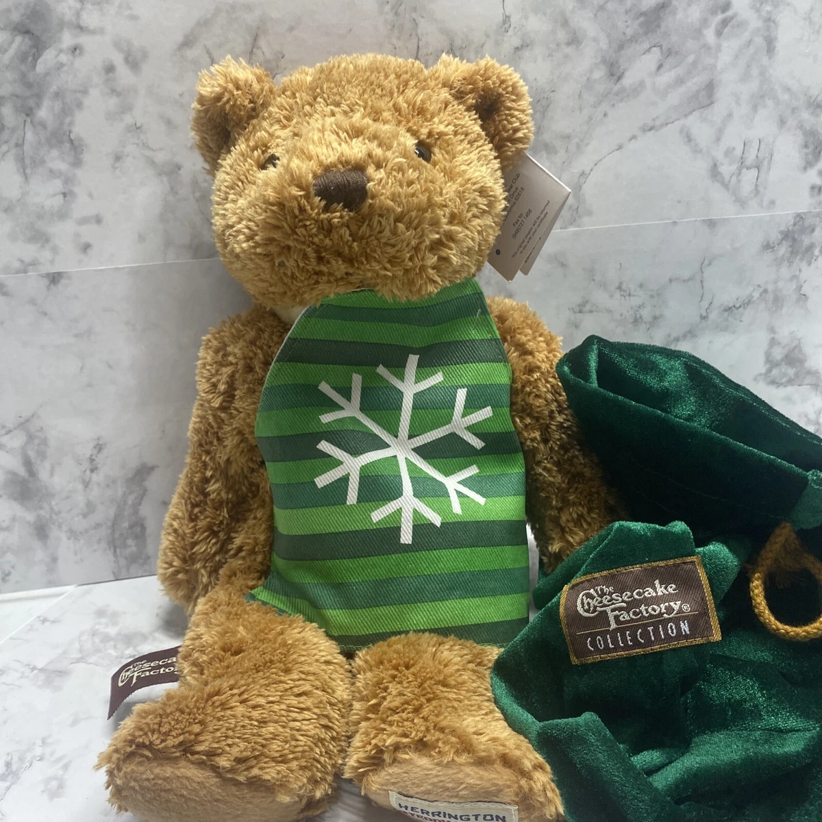 Cheesecake Factory Herrington Teddy Bears Plush 14
